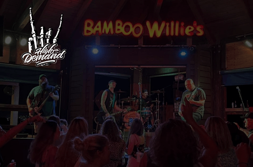 High Demand Band at Bamboo Willie's